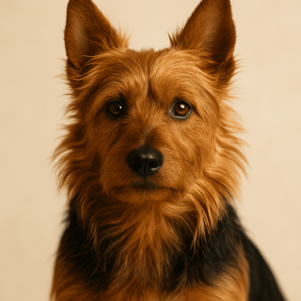 Australian Terrier front view