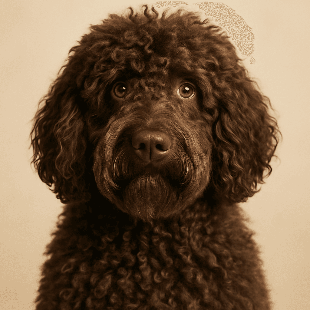 Barbet front view