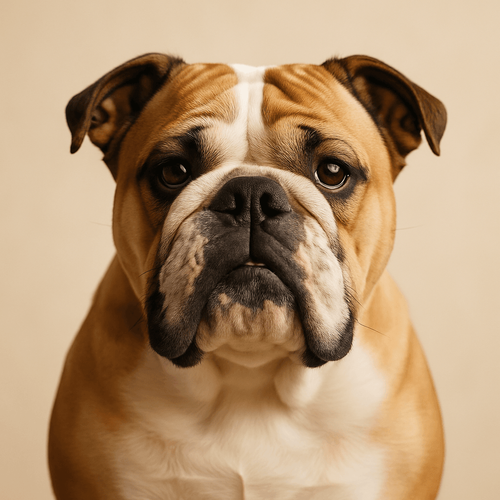 Bulldog front view