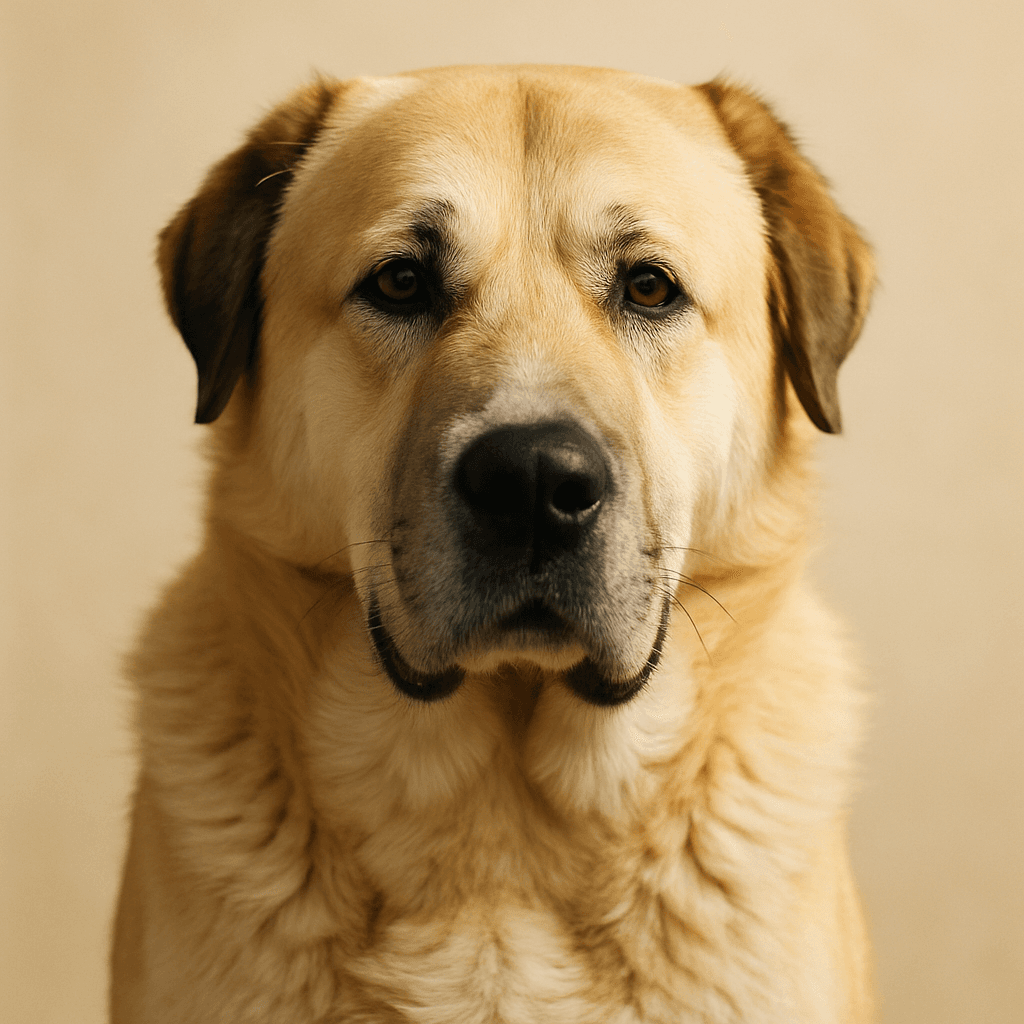Central Asian Shepherd Dog front view