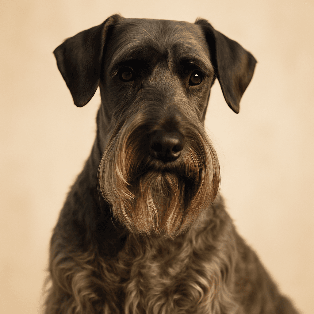 Cesky Terrier front view