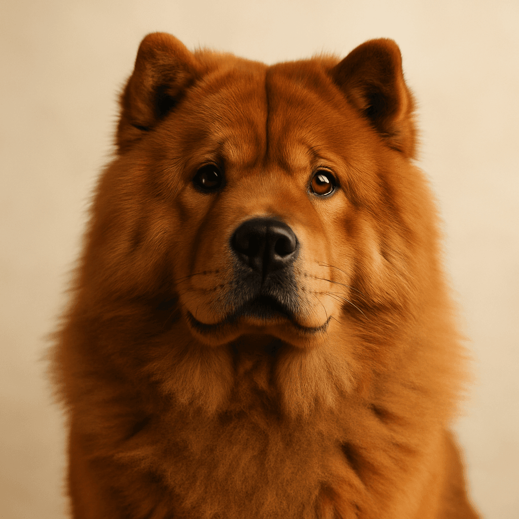 Chow Chow front view