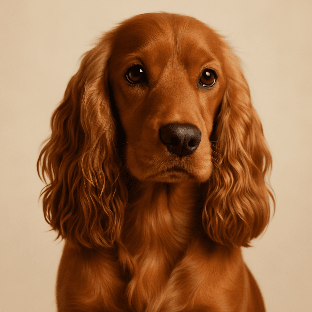 Cocker Spaniel front view