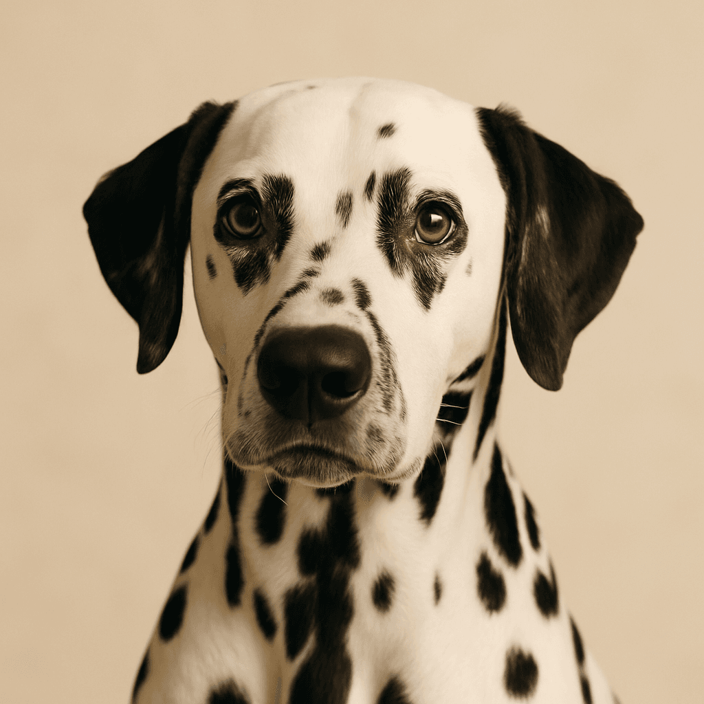 Dalmatian front view