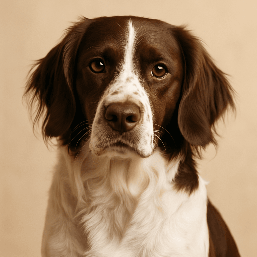 Dutch Partridge Dog front view