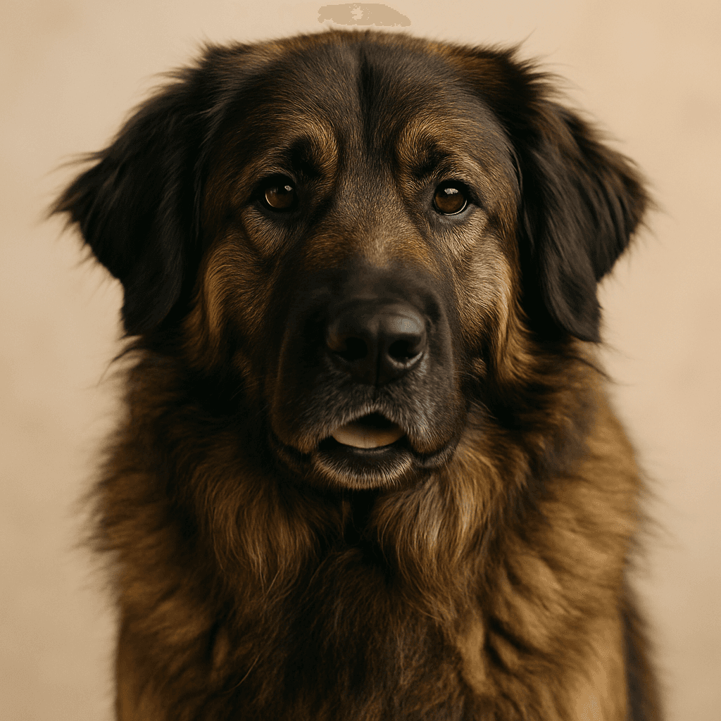 Estrela Mountain Dog front view