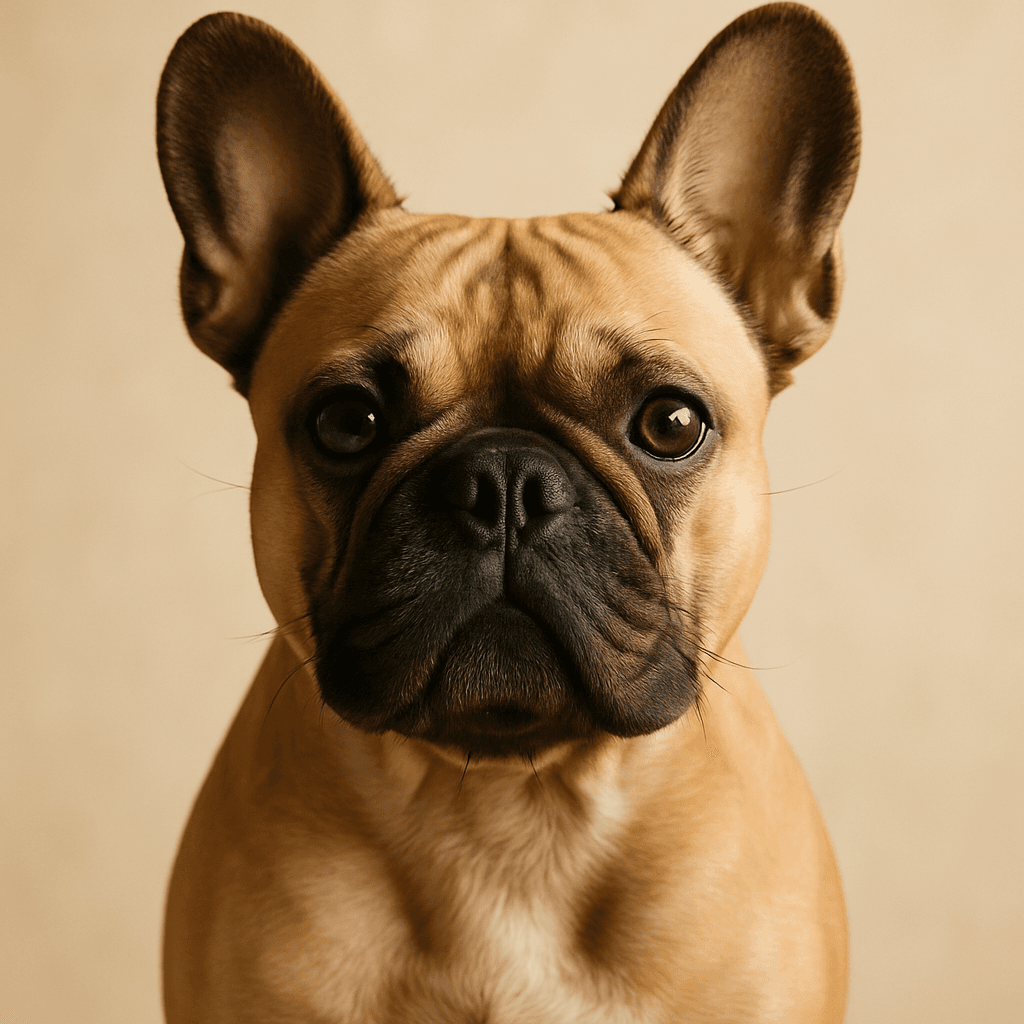 French Bulldog front view