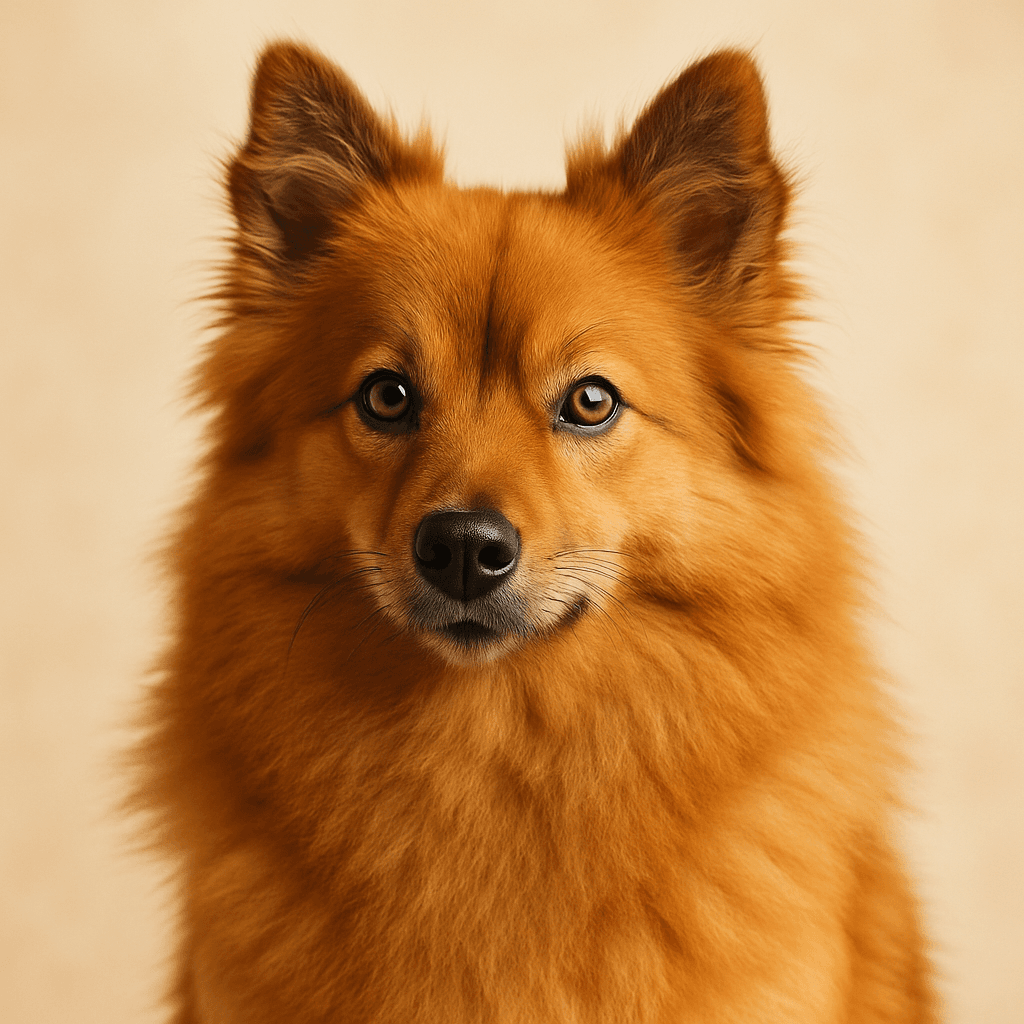 German Spitz (Mittel) front view