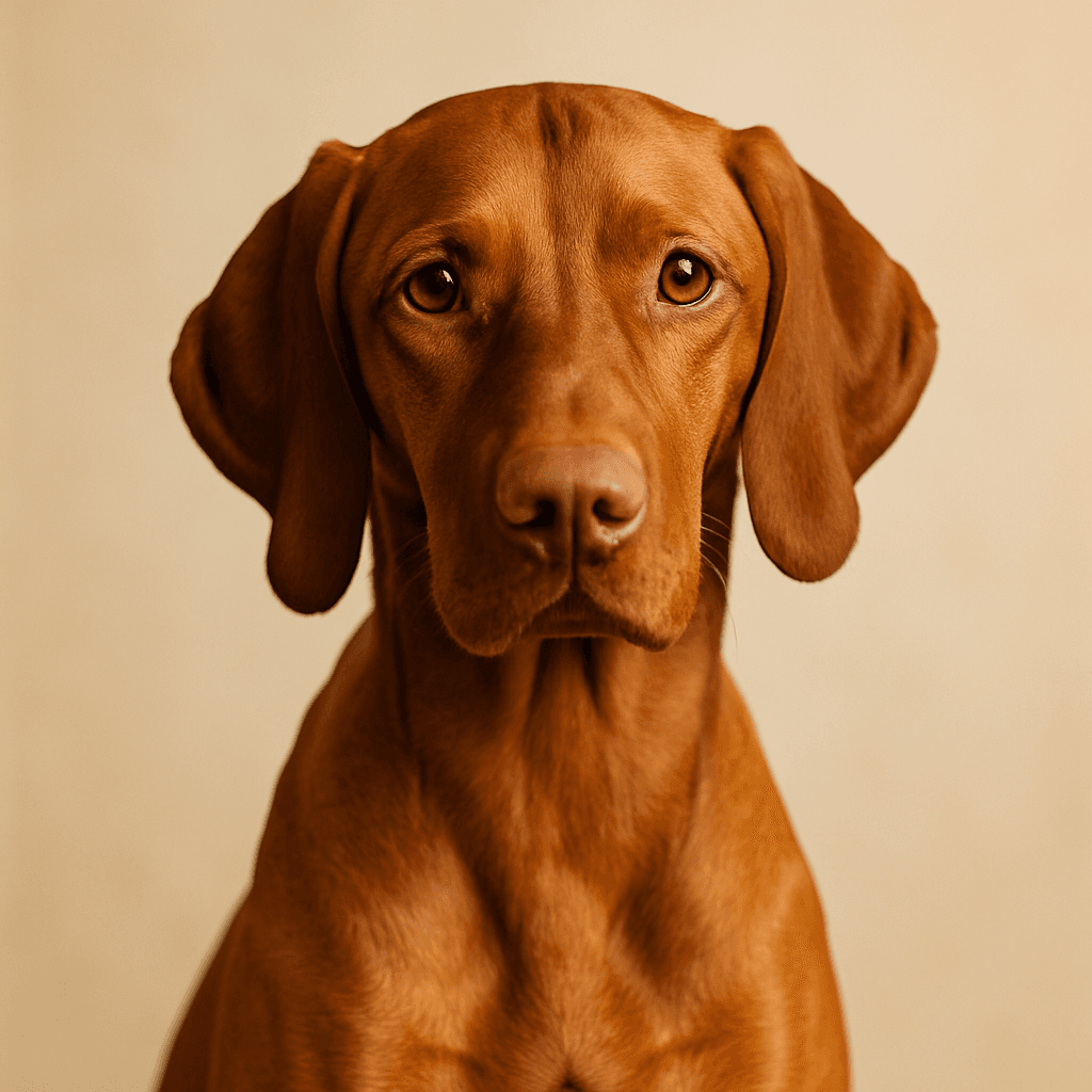 Hungarian Vizsla front view