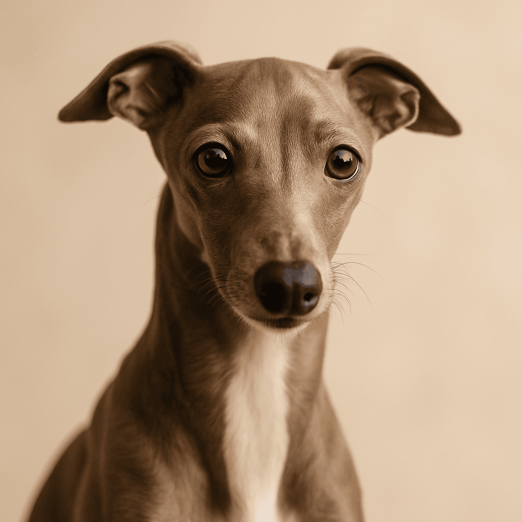 Italian Greyhound front view