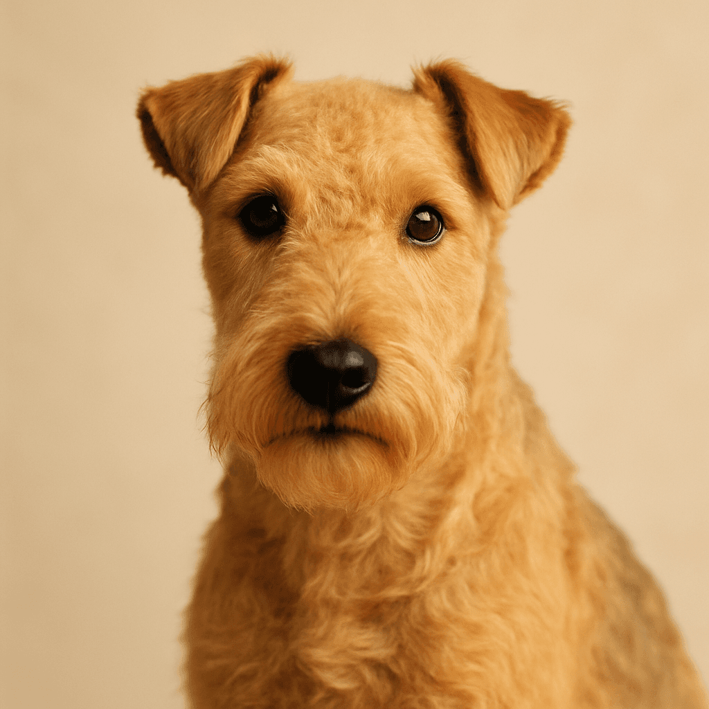 Lakeland Terrier front view