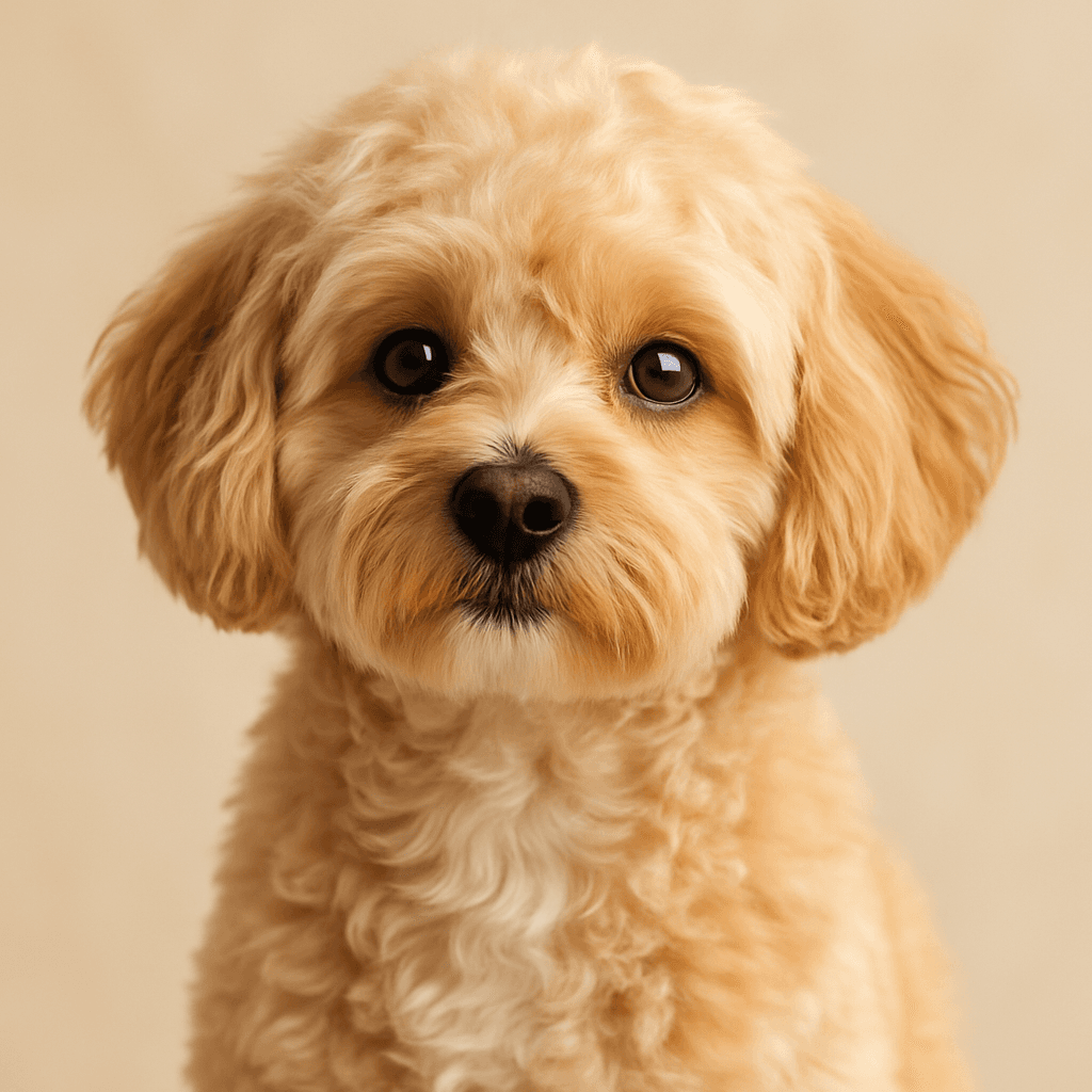Maltipoo front view