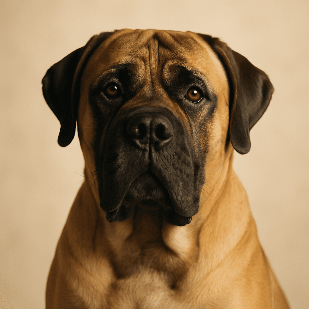 Mastiff front view