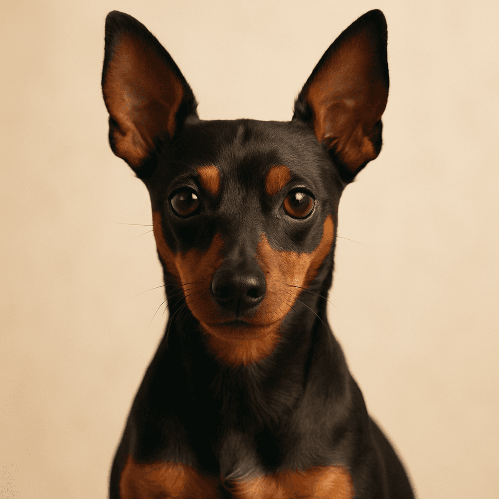 Miniature Pinscher front view