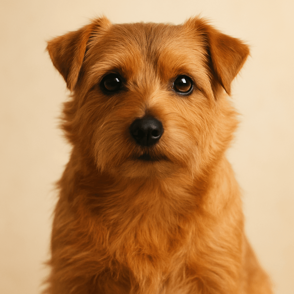 Norfolk Terrier front view