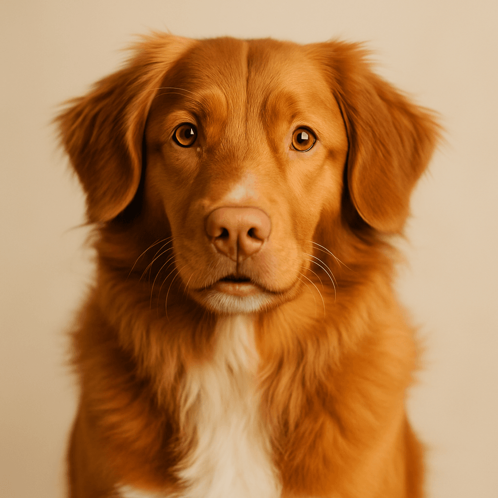 Nova Scotia Duck Tolling Retriever front view