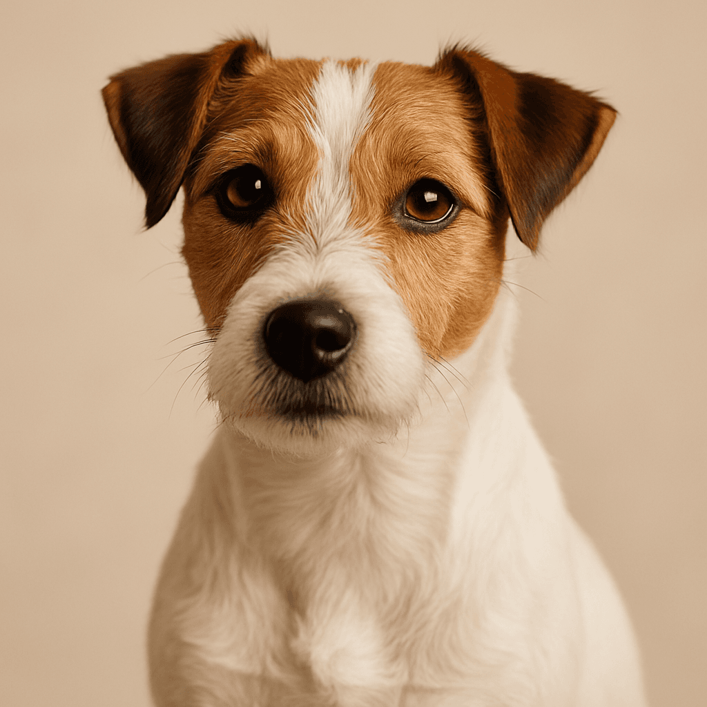 Parson Russell Terrier front view