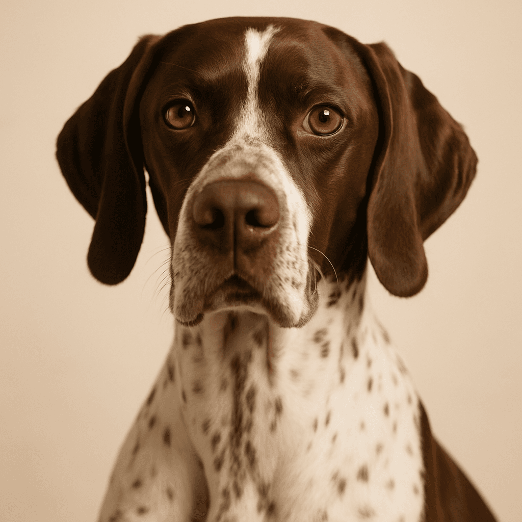 Pointer front view