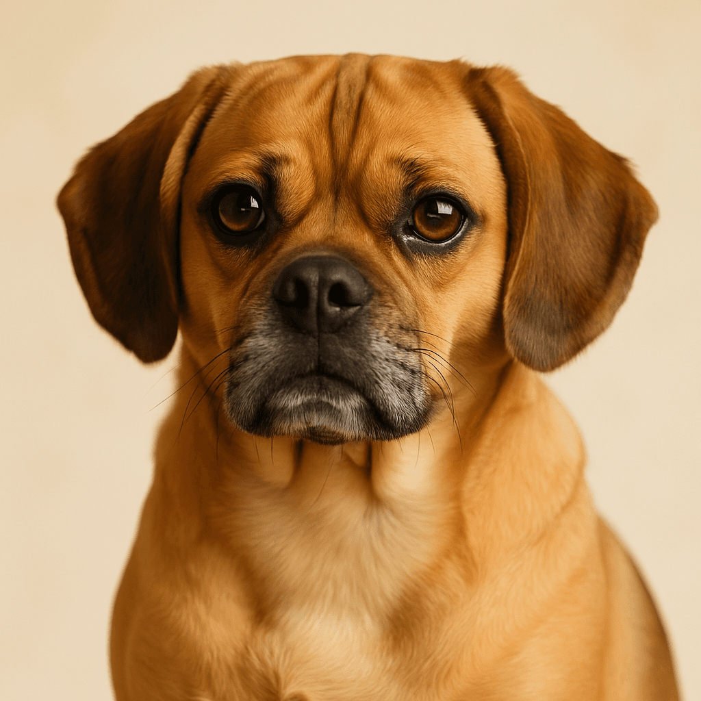Puggle front view