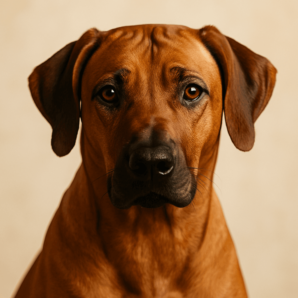 Rhodesian Ridgeback front view