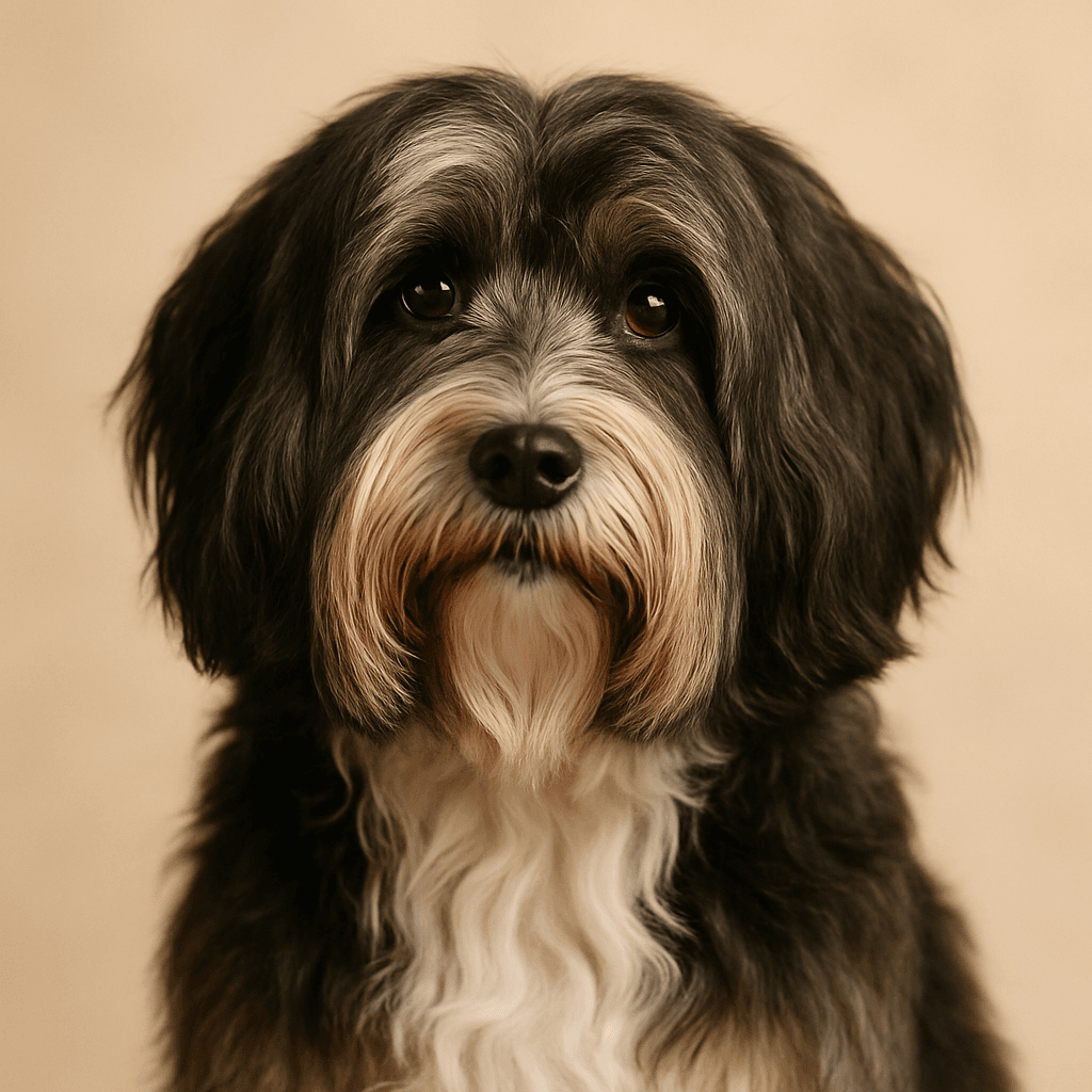 Tibetan Terrier front view