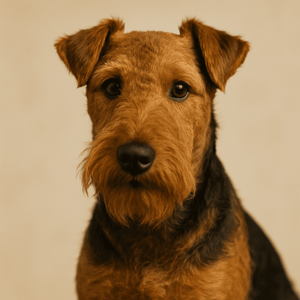 Welsh Terrier front view