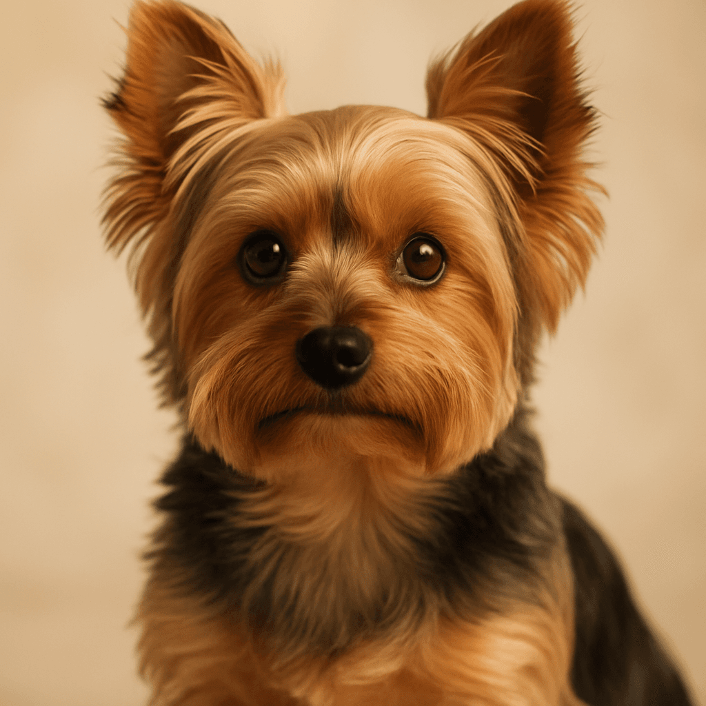 Yorkshire Terrier front view
