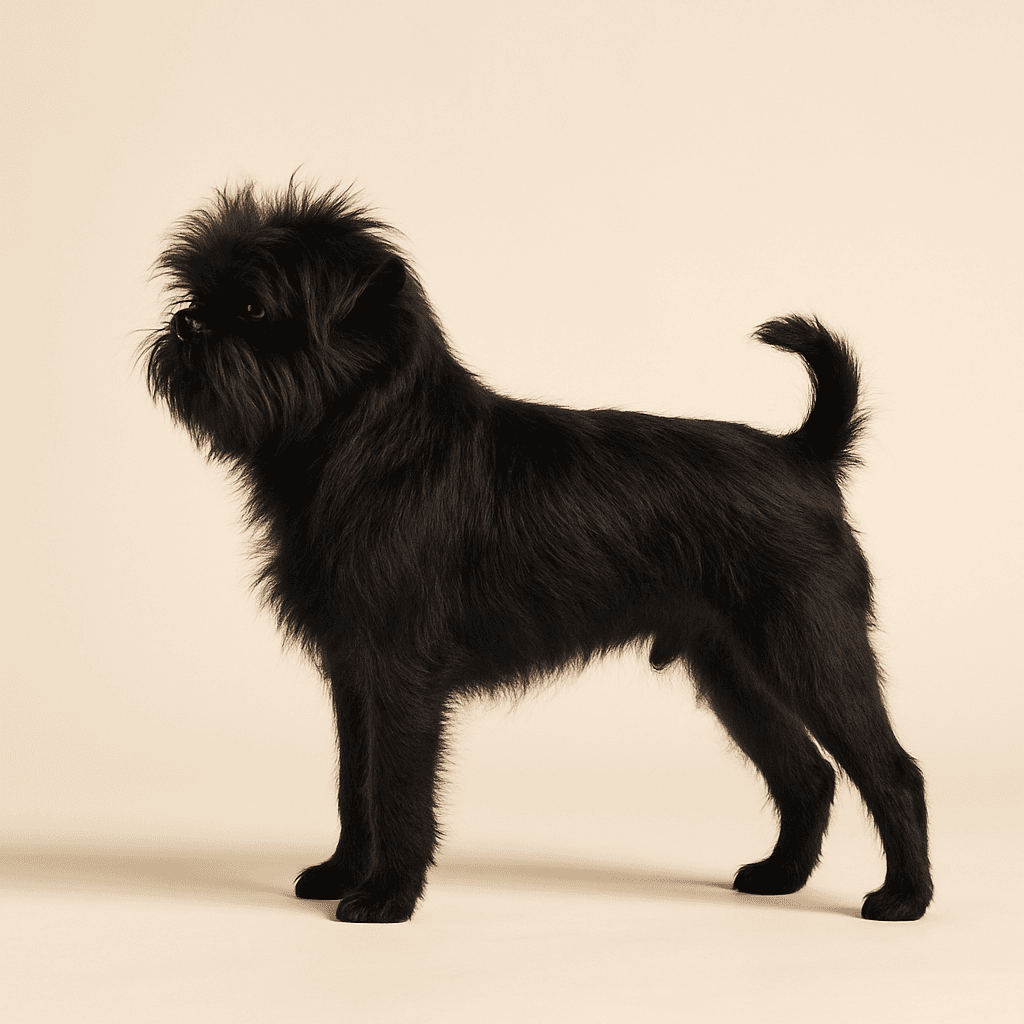 Affenpinscher side view