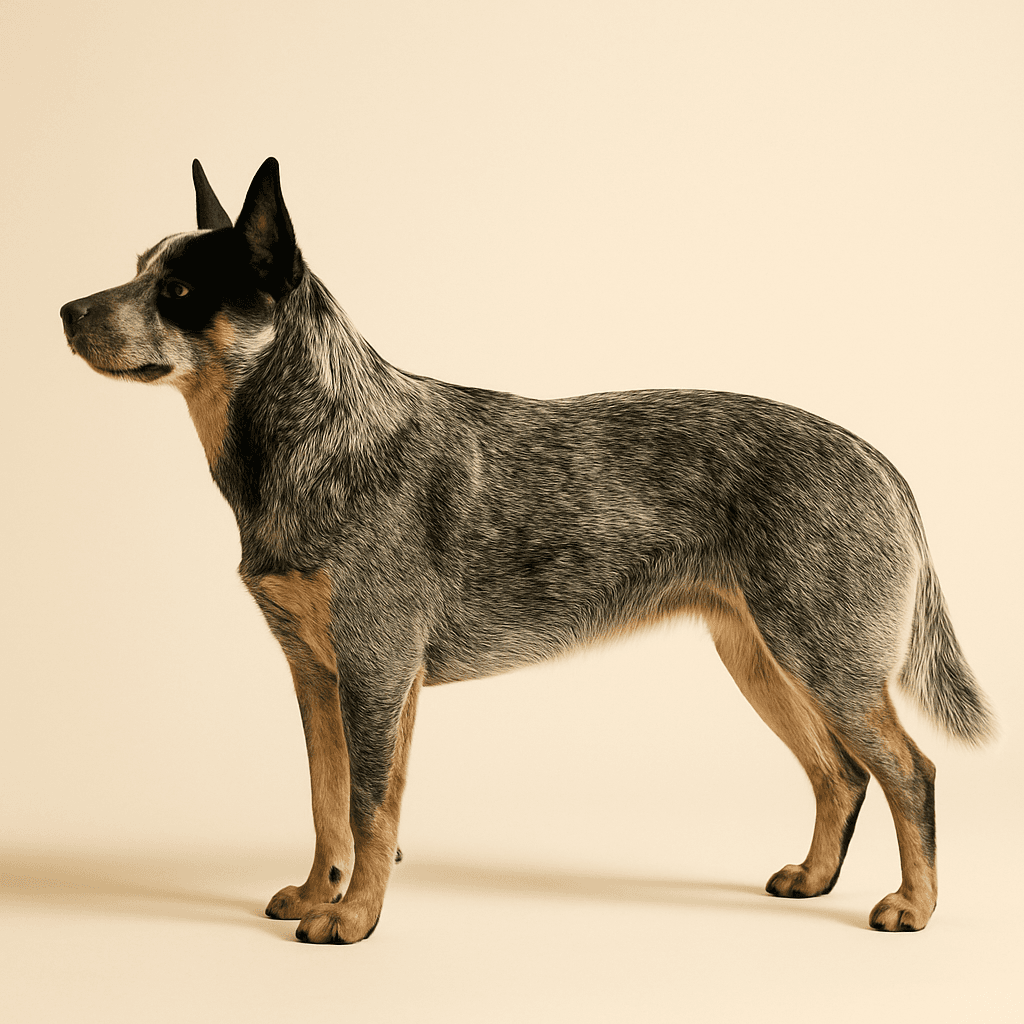Australian Cattle Dog side view