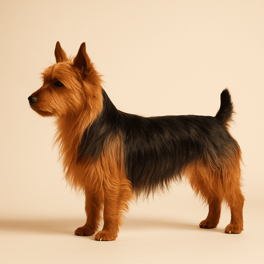 Australian Terrier side view