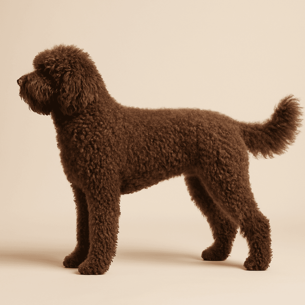 Barbet side view