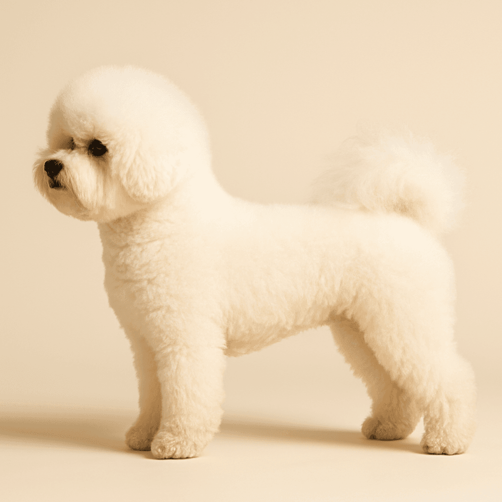 Bichon Frise side view