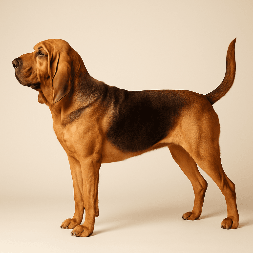 Bloodhound side view