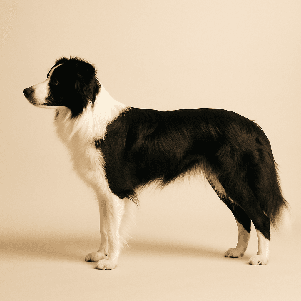 Border Collie side view