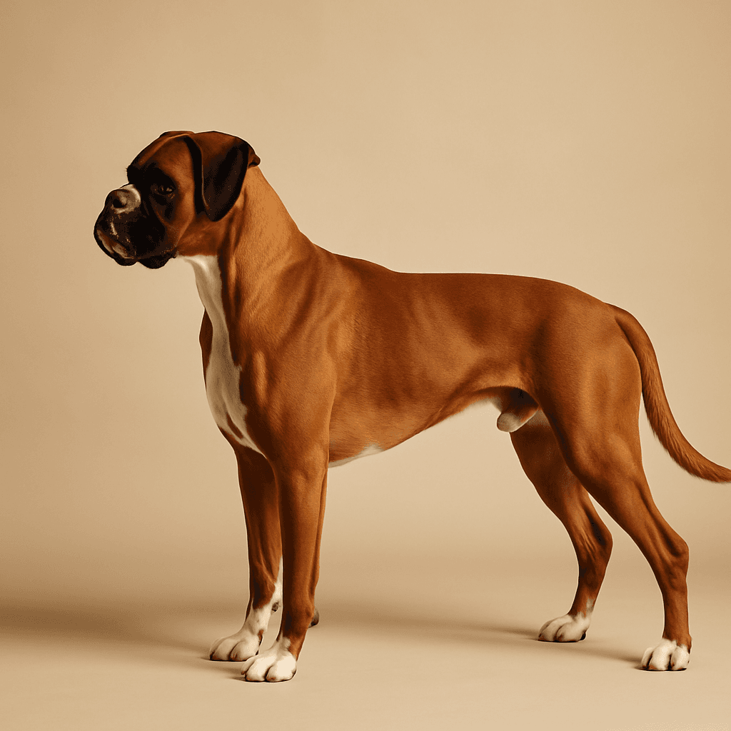 Boxer side view