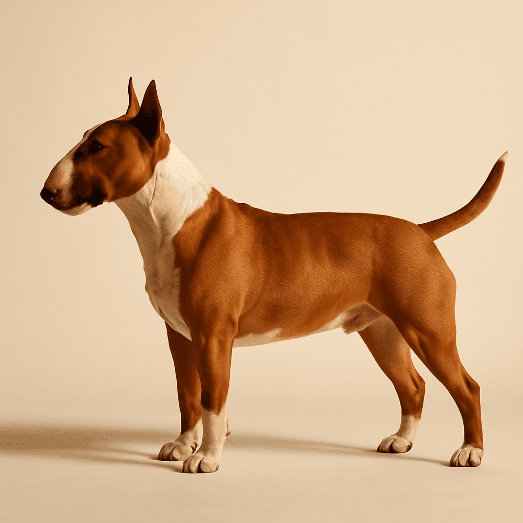 Bull Terrier side view