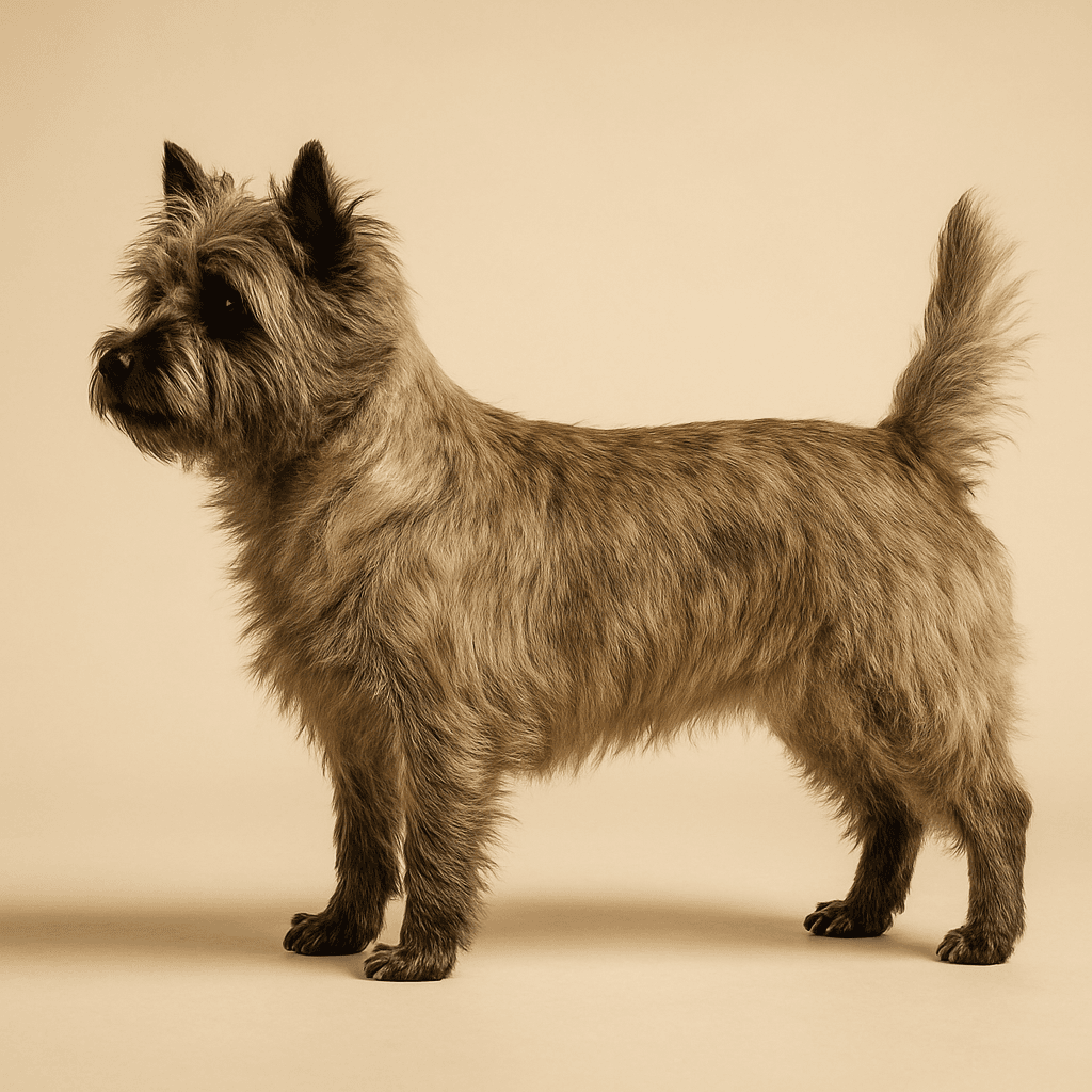 Cairn Terrier side view