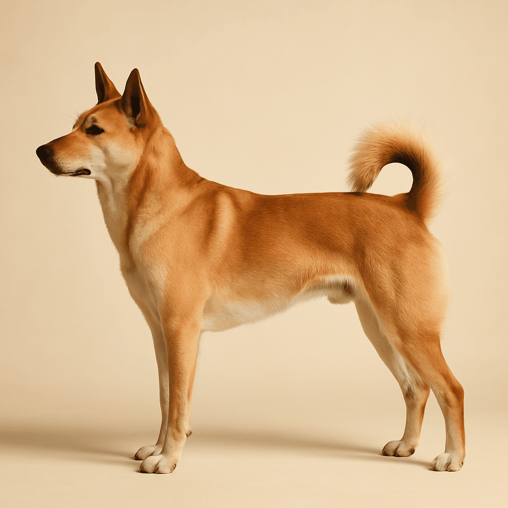 Canaan Dog side view