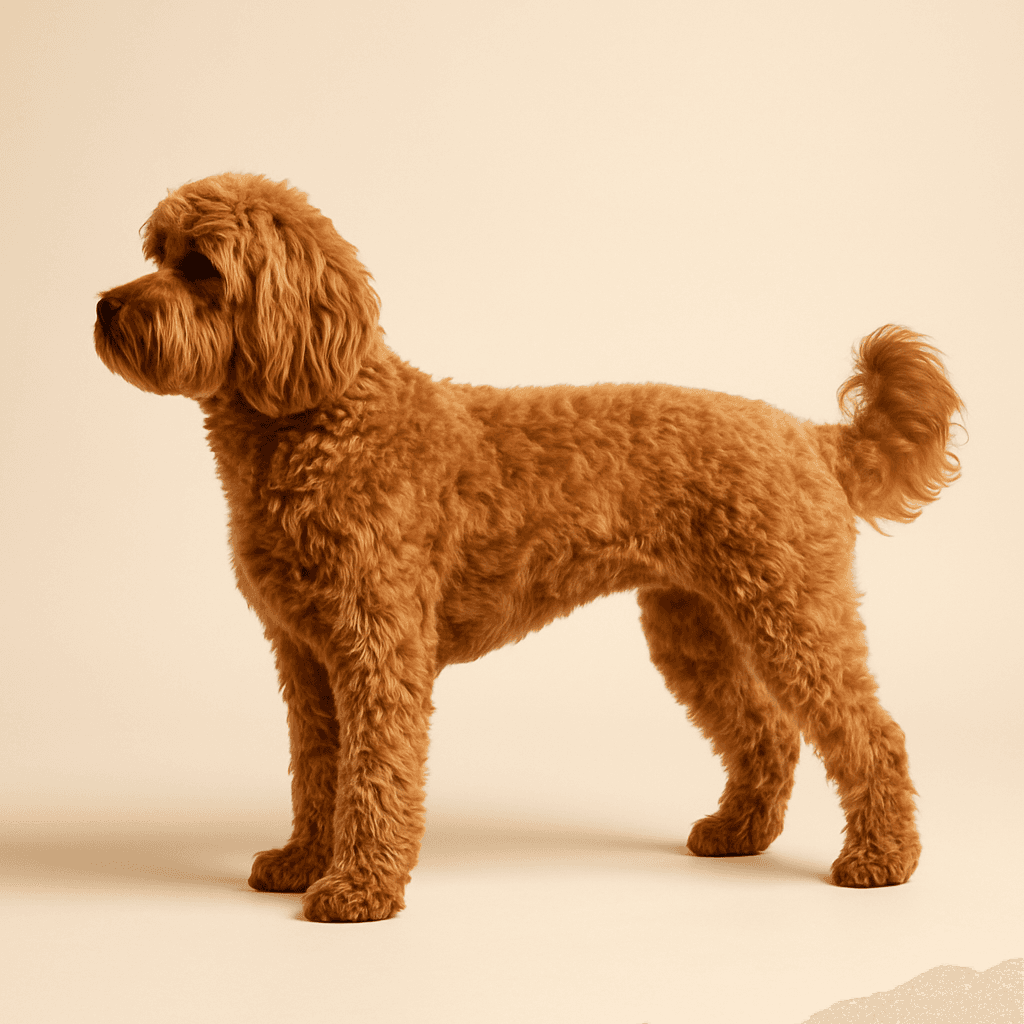 Cavapoo side view