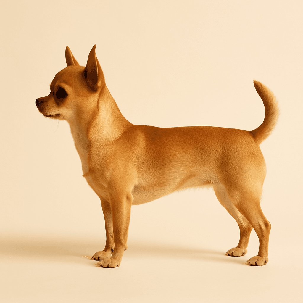 Chihuahua (Smooth Coat) side view