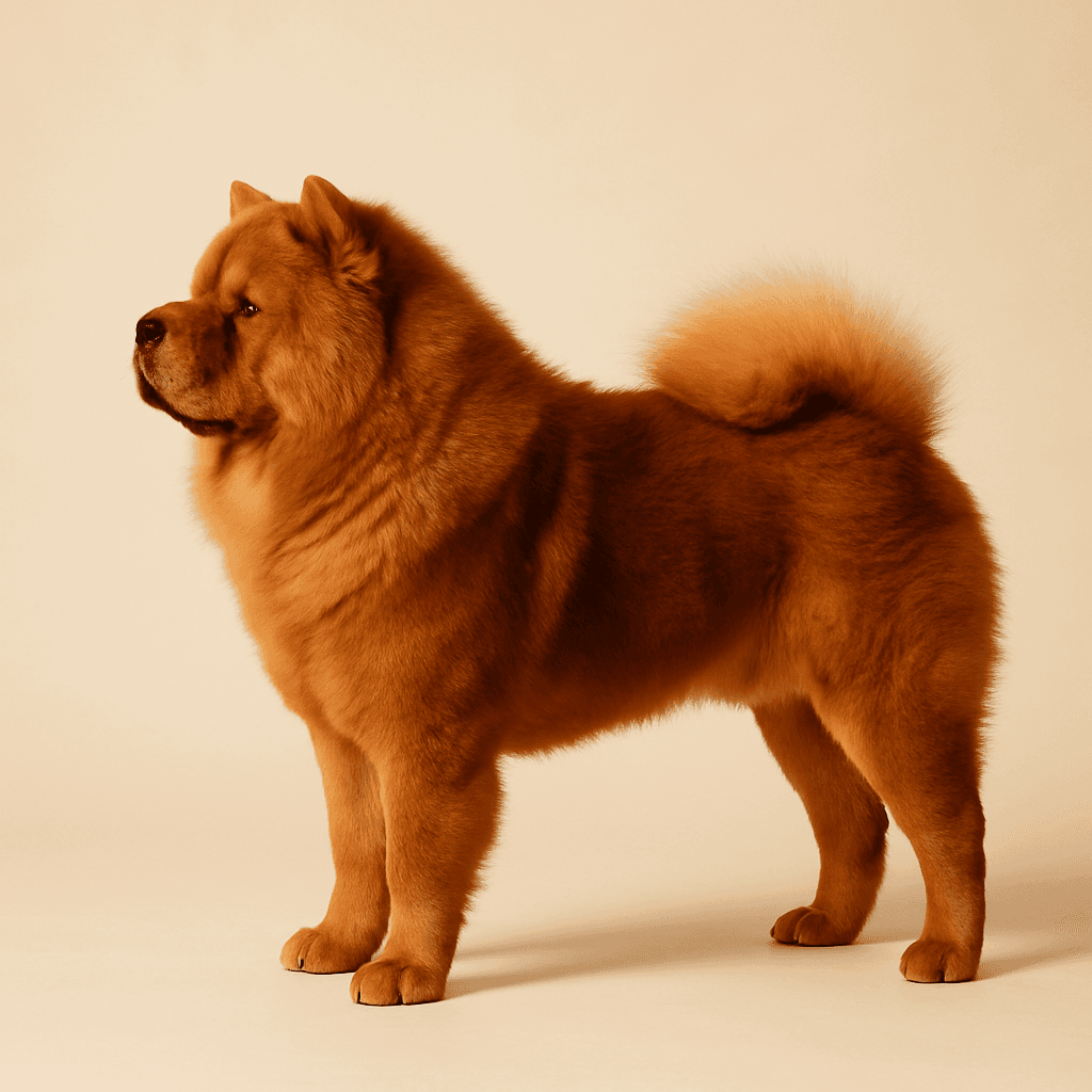 Chow Chow side view