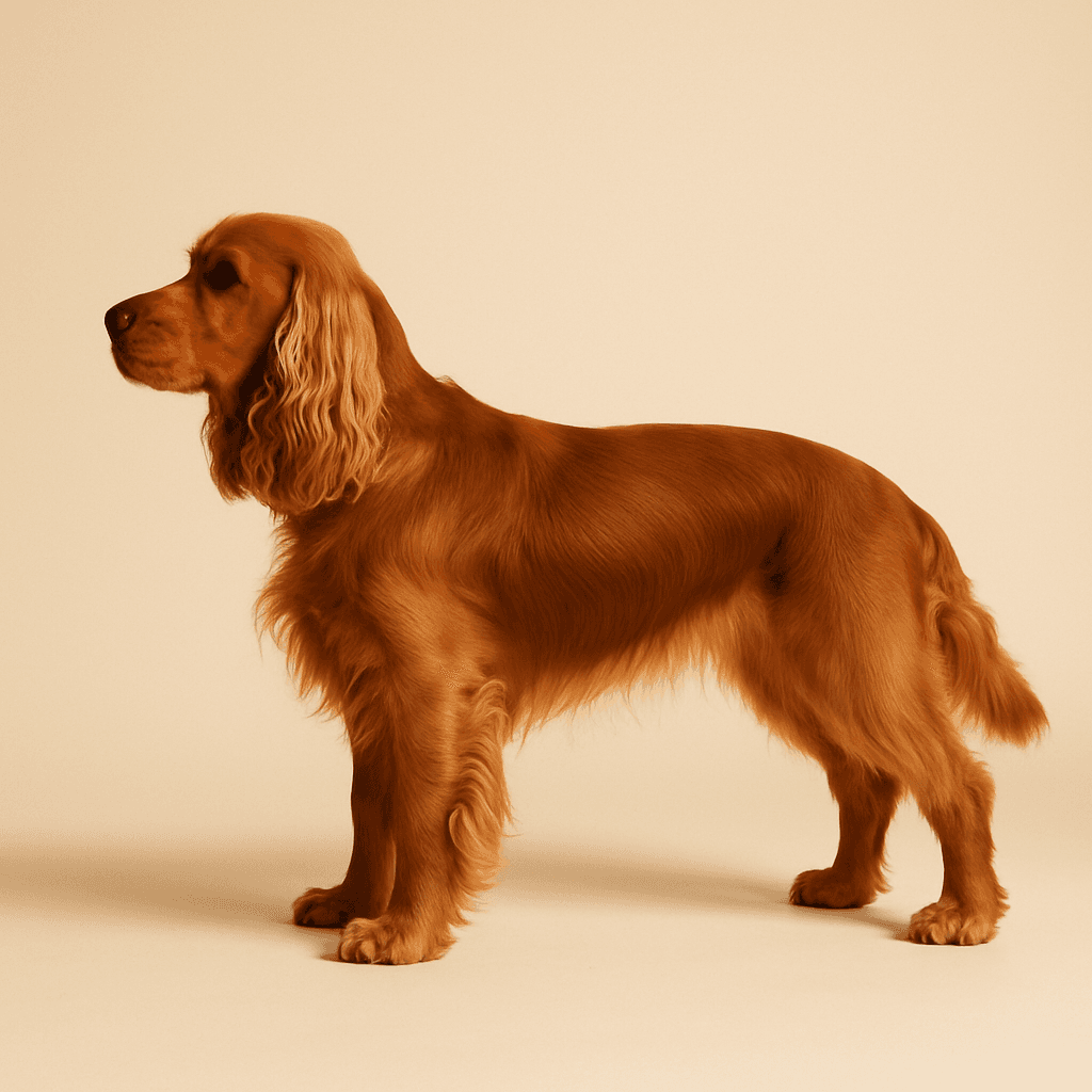 Cocker Spaniel side view