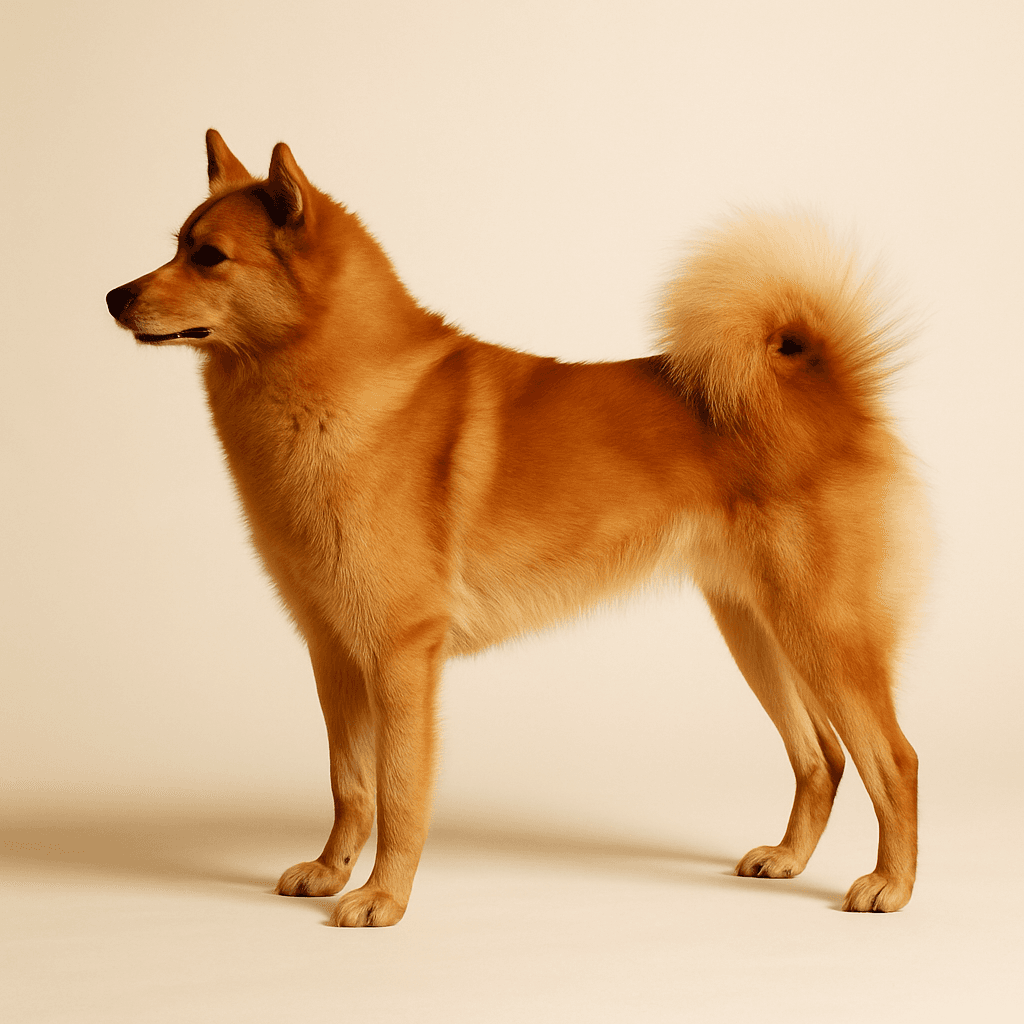 Finnish Spitz side view