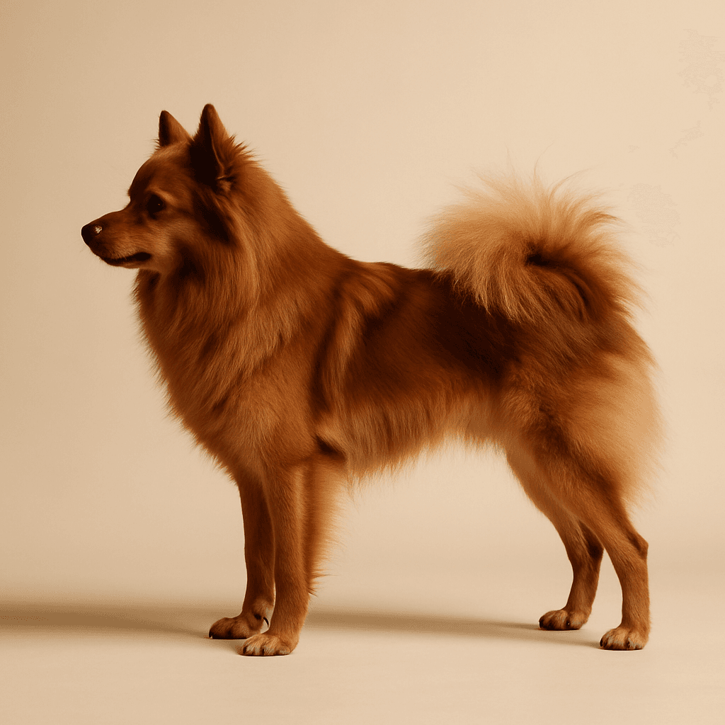 German Spitz (Mittel) side view