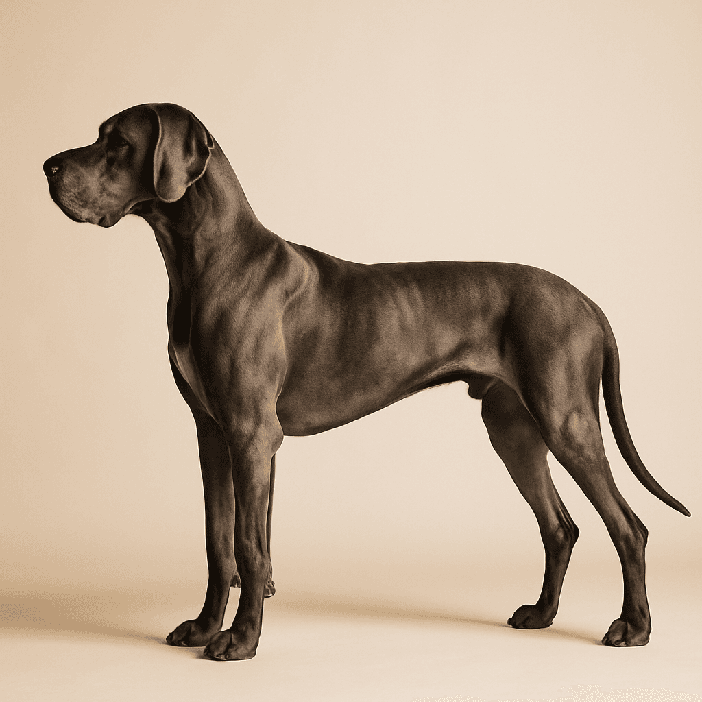 Great Dane side view