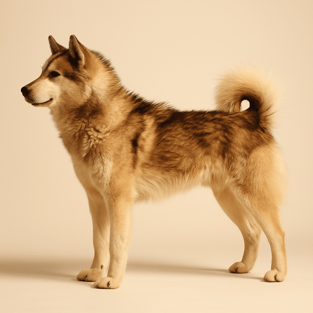 Greenland Dog side view