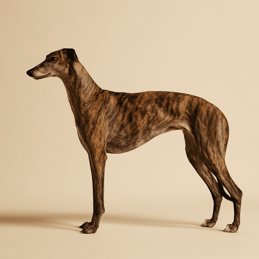 Greyhound side view