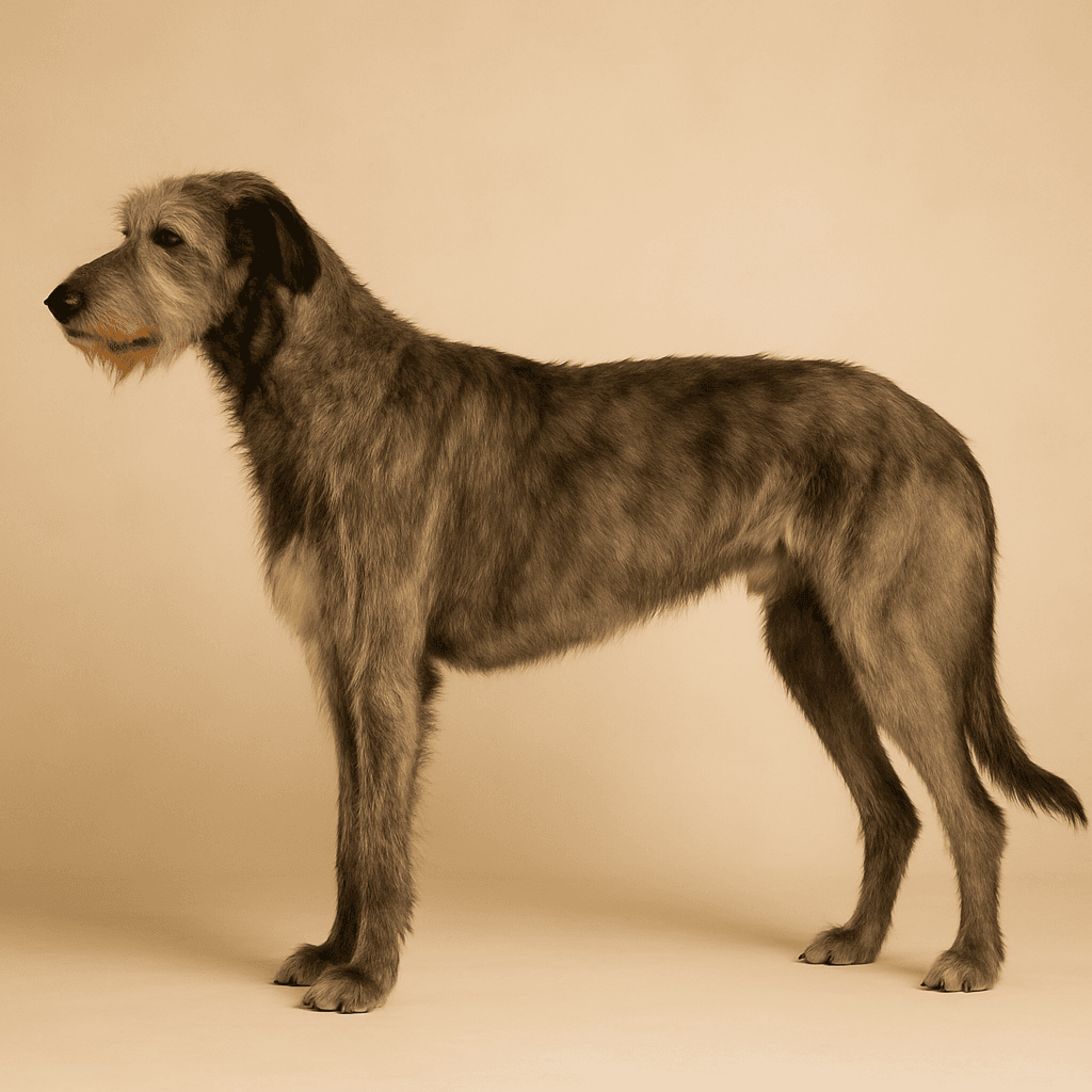 Irish Wolfhound side view