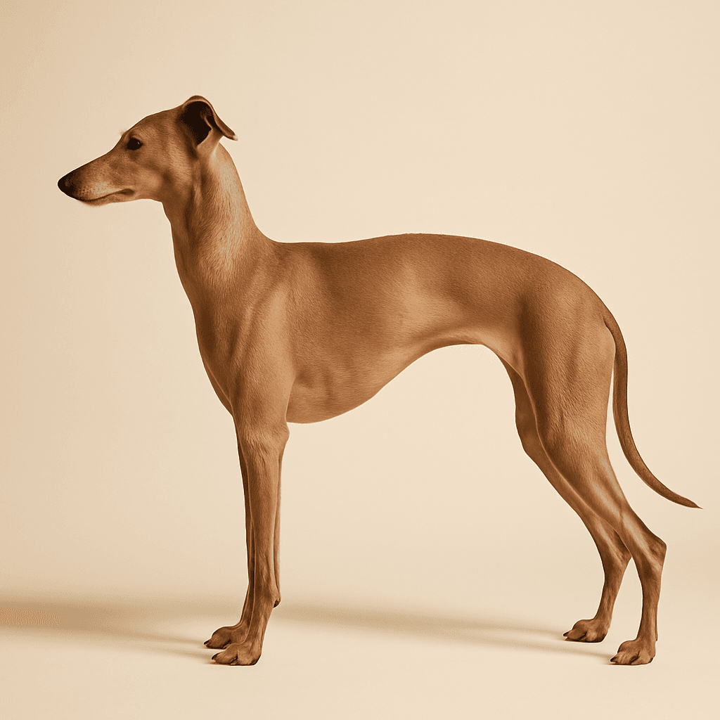 Italian Greyhound side view