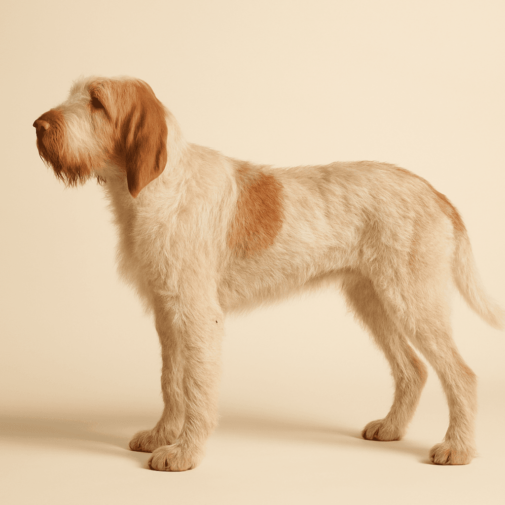 Italian Spinone side view